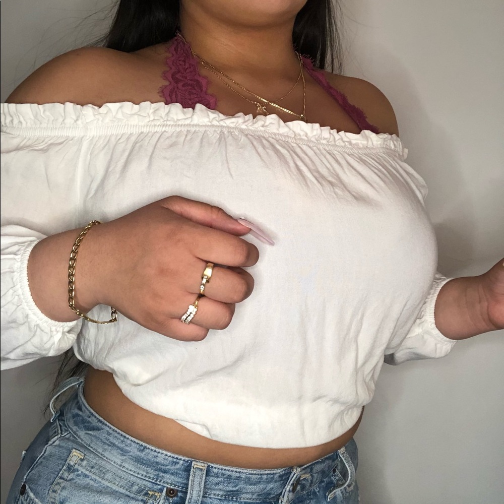 Off the shoulder top